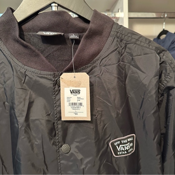 Men’s BNWT Vans Off the Wall Button Down jacket Size Large - Picture 1 of 6